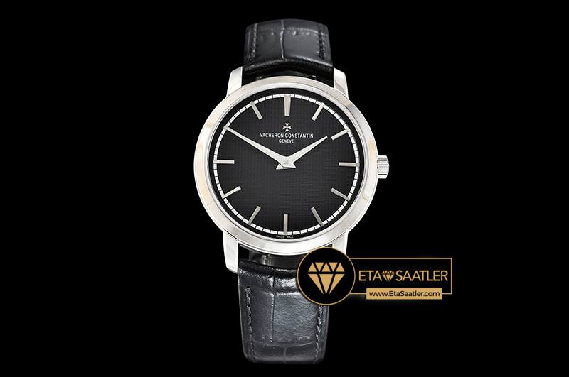 Vacheron Constantine 41mm Patrimony Traditionnelle Siyah Kadran ETA